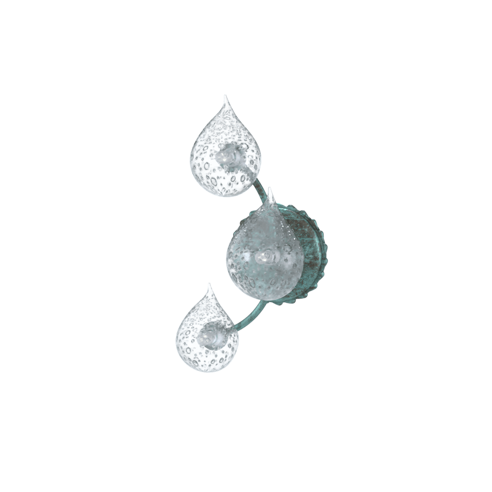 Serenity Trio Wall Sconce Right