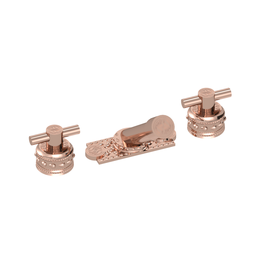 Purity Grand Duo Deck Tub Faucet with Signature Plate