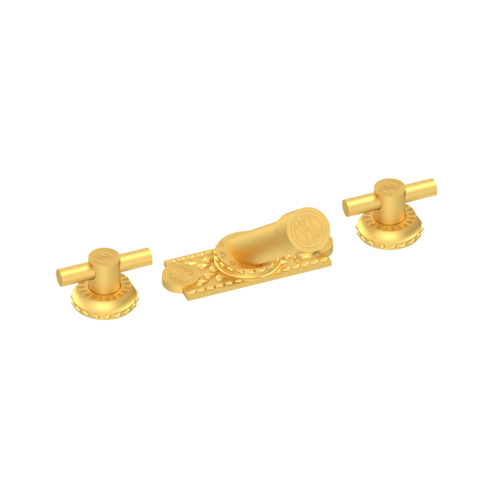 Purity Classic Duo Signature Deck Mount Faucet Set With Plate