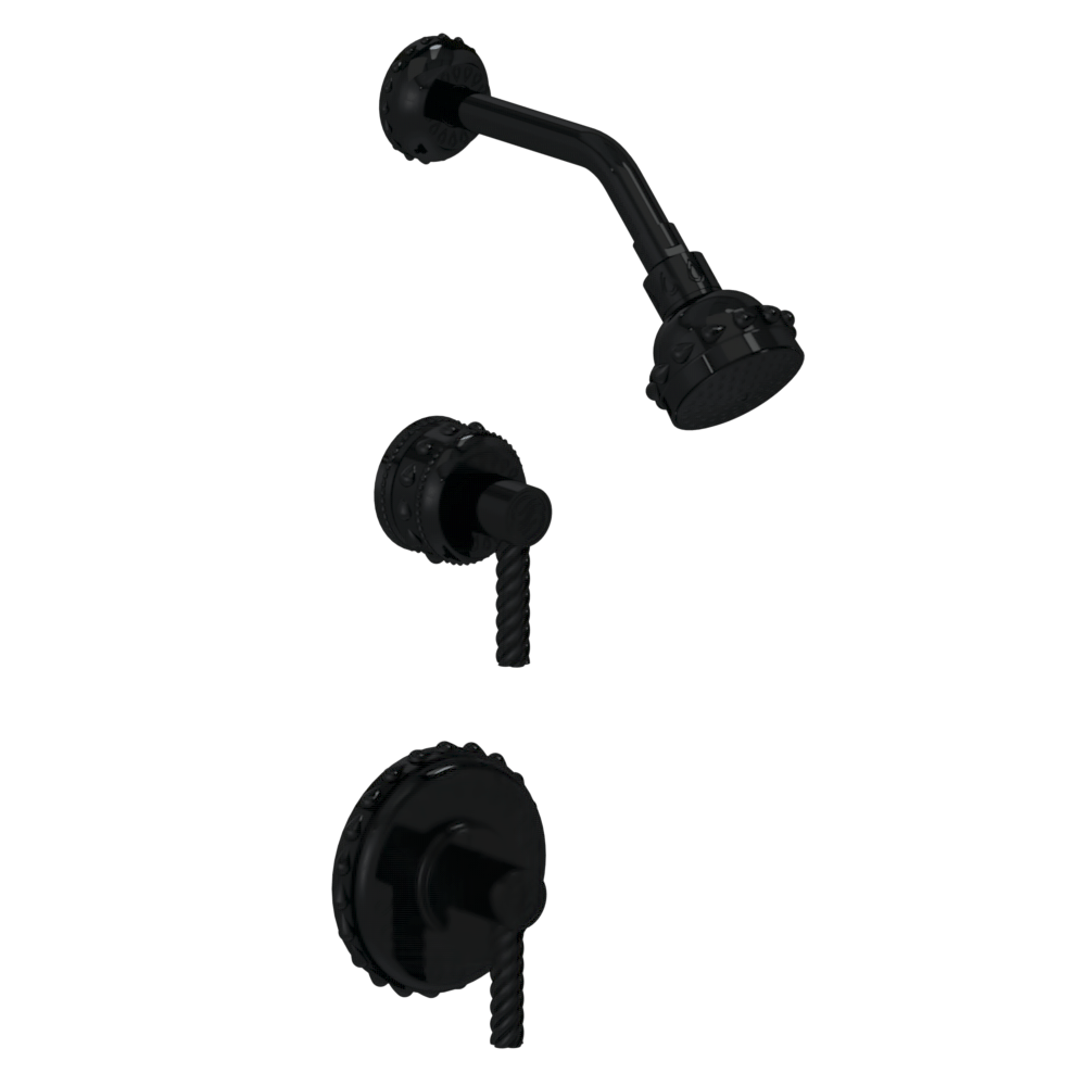 Eternity Shower Set with Unity Showerhead, Lever Diverter, & Grand Thermo Shower Plate