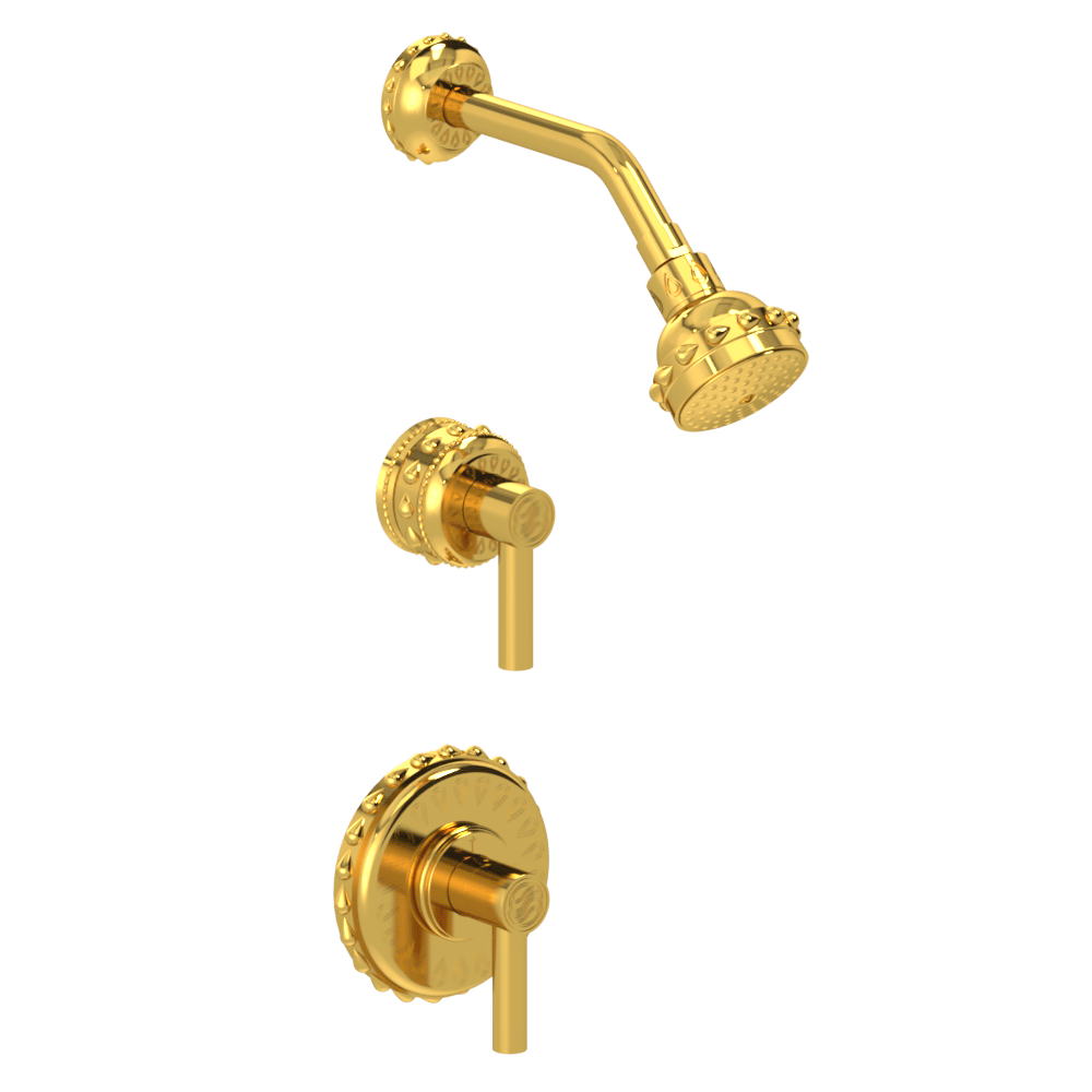 Purity Shower Set with Unity Showerhead, Lever Diverter, & Grand Thermo Shower Plate