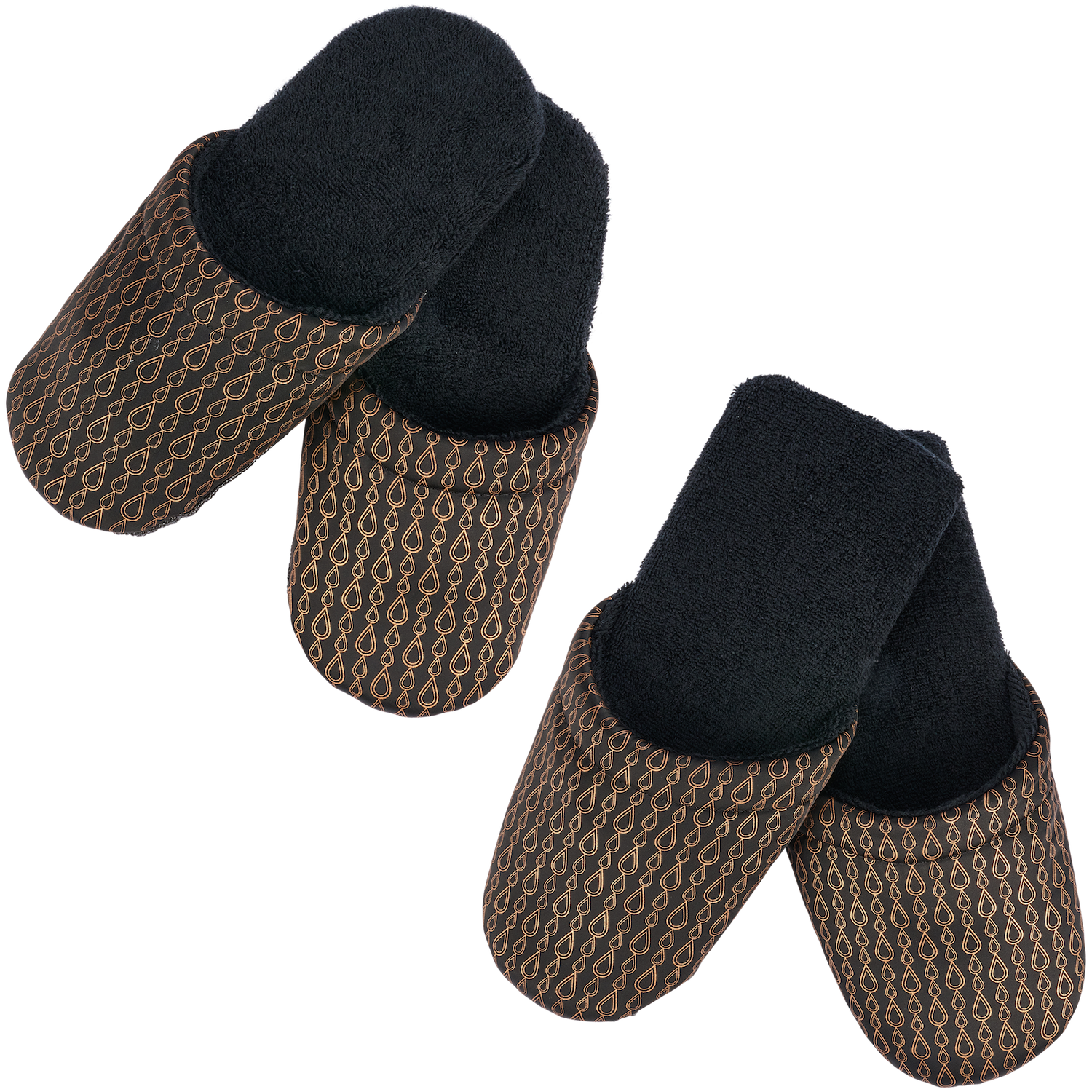 HIS & HERS Travel Slipper Gift Set - Image 2
